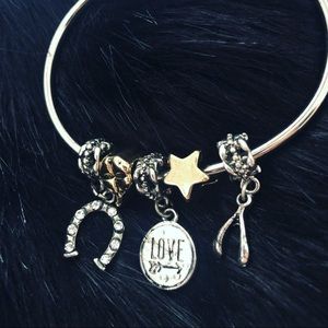 5 Charmed Bracelet “NICKEL FREE” 100 HAND MADE